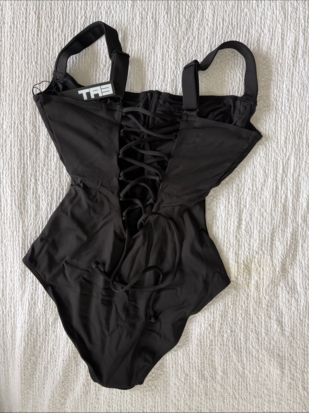 TA3 Black Lifty Medium Reg/Long One-Piece Swimsuit - Picture 5 of 6